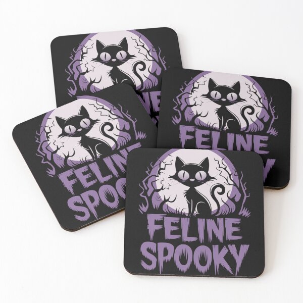 Item preview, Cute spooky halloween cat design: Feline Spooky designed and sold by Davideus.