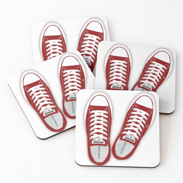 Item preview, Red Converse - Chuck Taylor designed and sold by GinColorist.