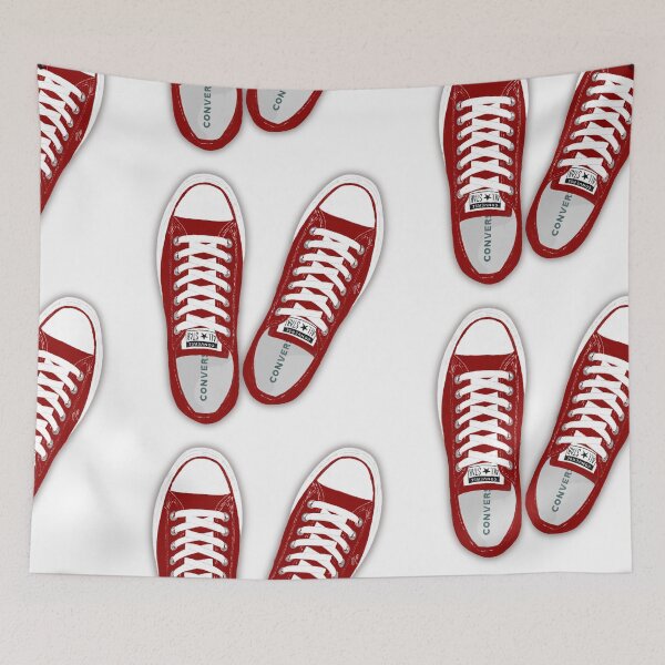 Item preview, Red Converse - Chuck Taylor designed and sold by GinColorist.