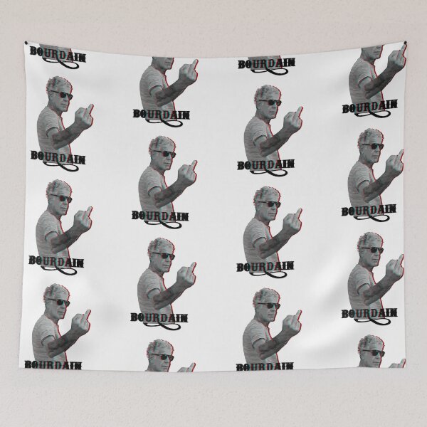 Artikelvorschau, Bourdain Finger Anthony Bourdain 3D Grafikdesign entworfen und verkauft von Andrew Call.