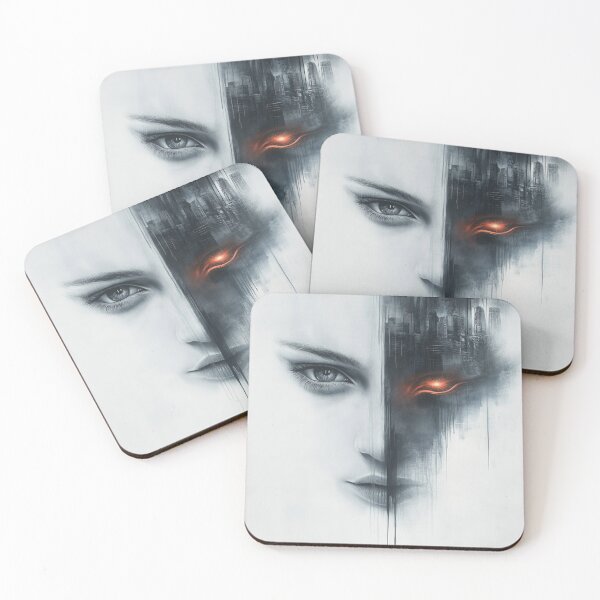 Item preview, Elegant Minimalist Portrait: Luxury Art with Feminine Grace designed and sold by WartonnoArt.