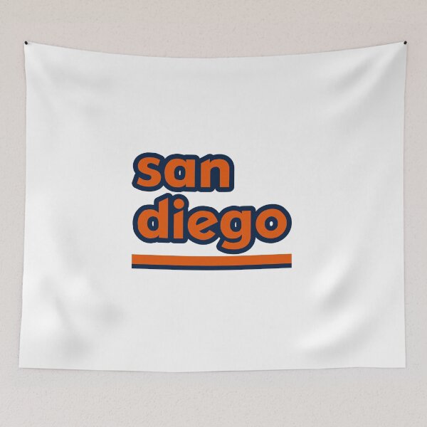 Item preview, san diego orange and blue designed and sold by rickcel.