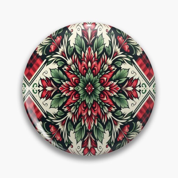 Item preview, Poinsettia Pattern designed and sold by Spike The Punch Design Co..
