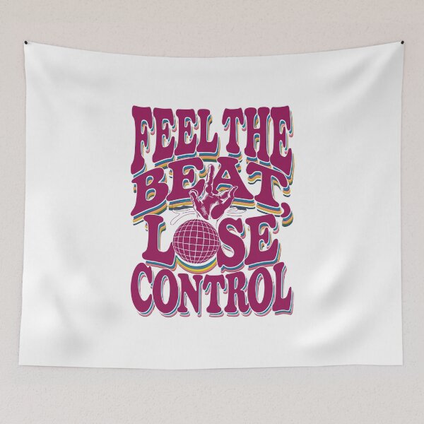 Item preview, "Feel the Beat and Lose Control" Modern Electronic Music design for EDM Lovers designed and sold by paulo silveira.
