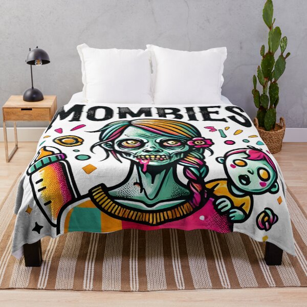 Item preview, Mombies Funny Mom Zombie Halloween designed and sold by DrawHandArt.