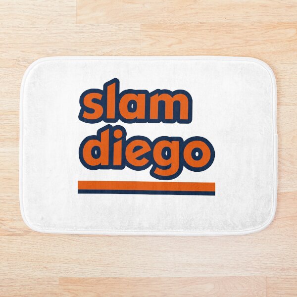 Aperçu de l'œuvre slam diego orange et bleu créée et vendue par rickcel.