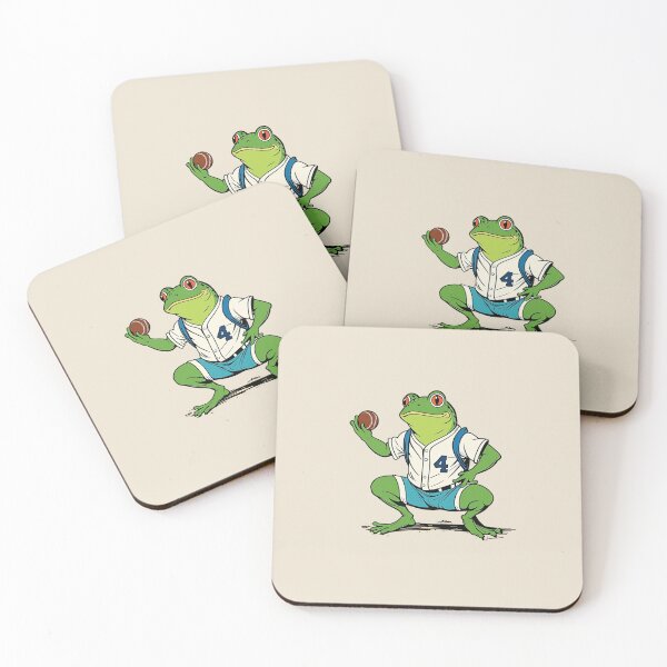 Item preview, Vintage Baseball Frog designed and sold by Atlantico54.