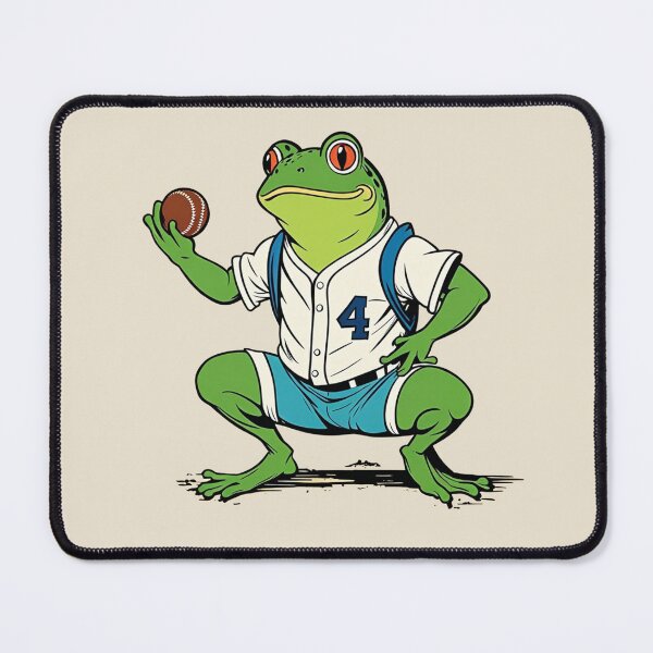 Item preview, Vintage Baseball Frog designed and sold by Atlantico54.