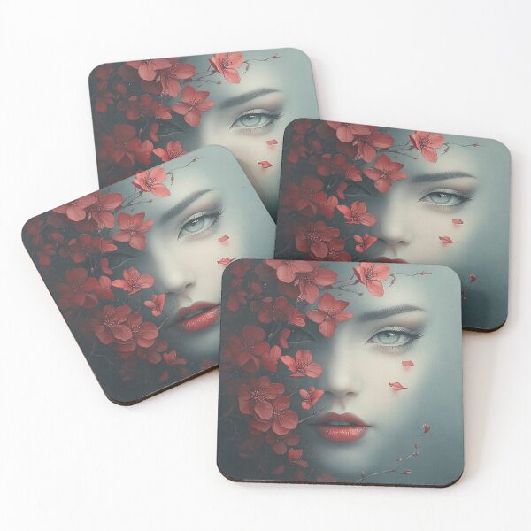 Item preview, Refined Minimalist Portrait: Luxury Art Celebrating Feminine Beauty designed and sold by WartonnoArt.