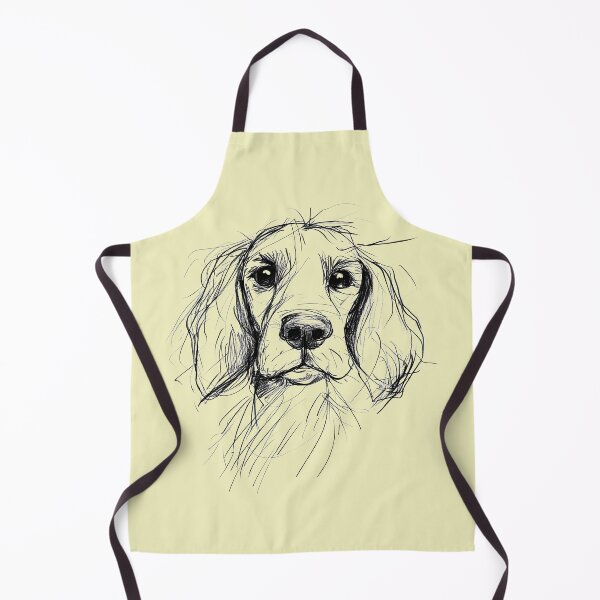 Item preview, Cocker Spaniel Dog Sketch designed and sold by MaryFiore.
