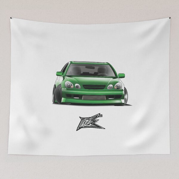 Item preview, lexus gs drift car green  designed and sold by NaquashM.
