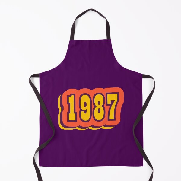 Item preview, 1987 Retro Typography, Vintage Birth Year Style designed and sold by ArtNoveltee.