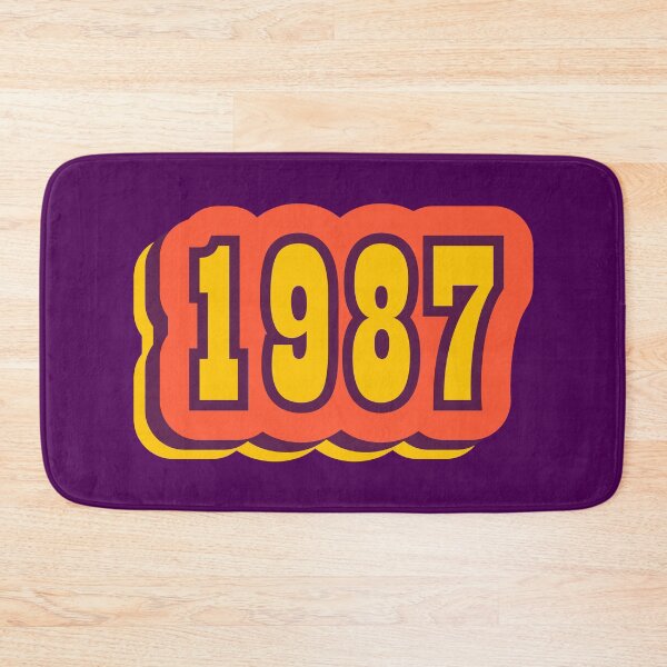 Item preview, 1987 Retro Typography, Vintage Birth Year Style designed and sold by ArtNoveltee.