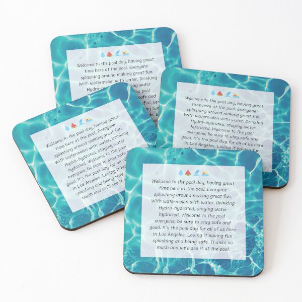 Item preview, Welcome to the pool designed and sold by Pinkbirdie.