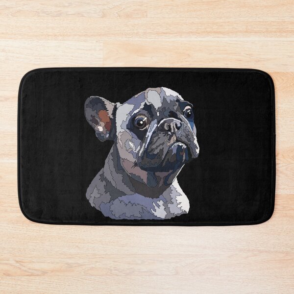 Item preview, Blue French Bulldog Creazy Frenchie designed and sold by Just-Arts-4U.