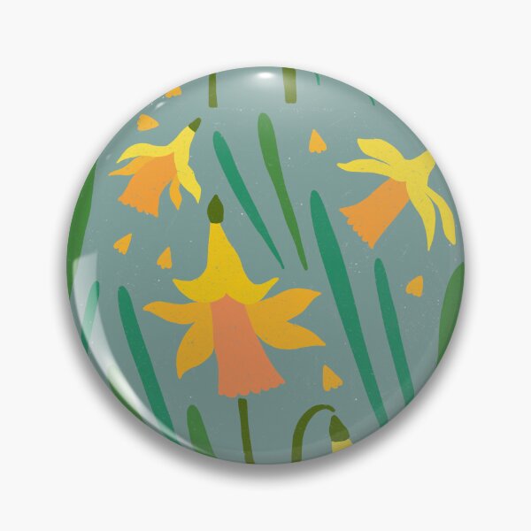 Item preview, Colorful Daffodils Botanical Illustration designed and sold by Pixie  Lopi.