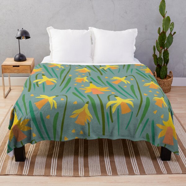 Item preview, Colorful Daffodils Botanical Illustration designed and sold by Pixie Lopi.