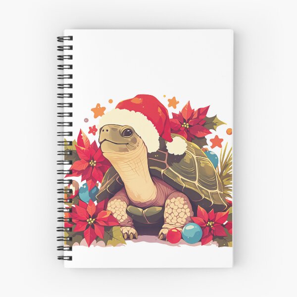Item preview, Colorful Christmas Tortoise, Festive Holiday Animal Fun designed and sold by LunarFern.