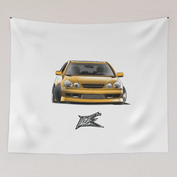 Item preview, lexus gs drift car yellow  designed and sold by NaquashM.