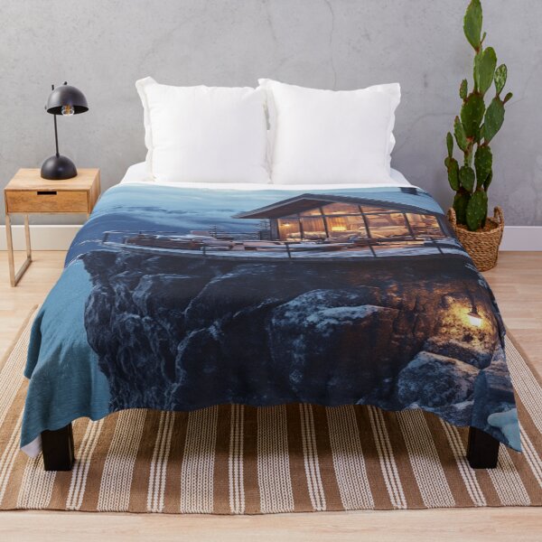 Item preview, Cosy Holidays Art Inspired by Idyllic holiday scenes Cosy Mountain Chalet designed and sold by CDC40.