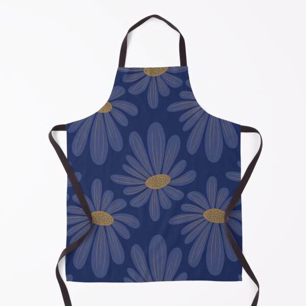 Item preview, Dark blue flowers pattern designed and sold by Chirayu1111.