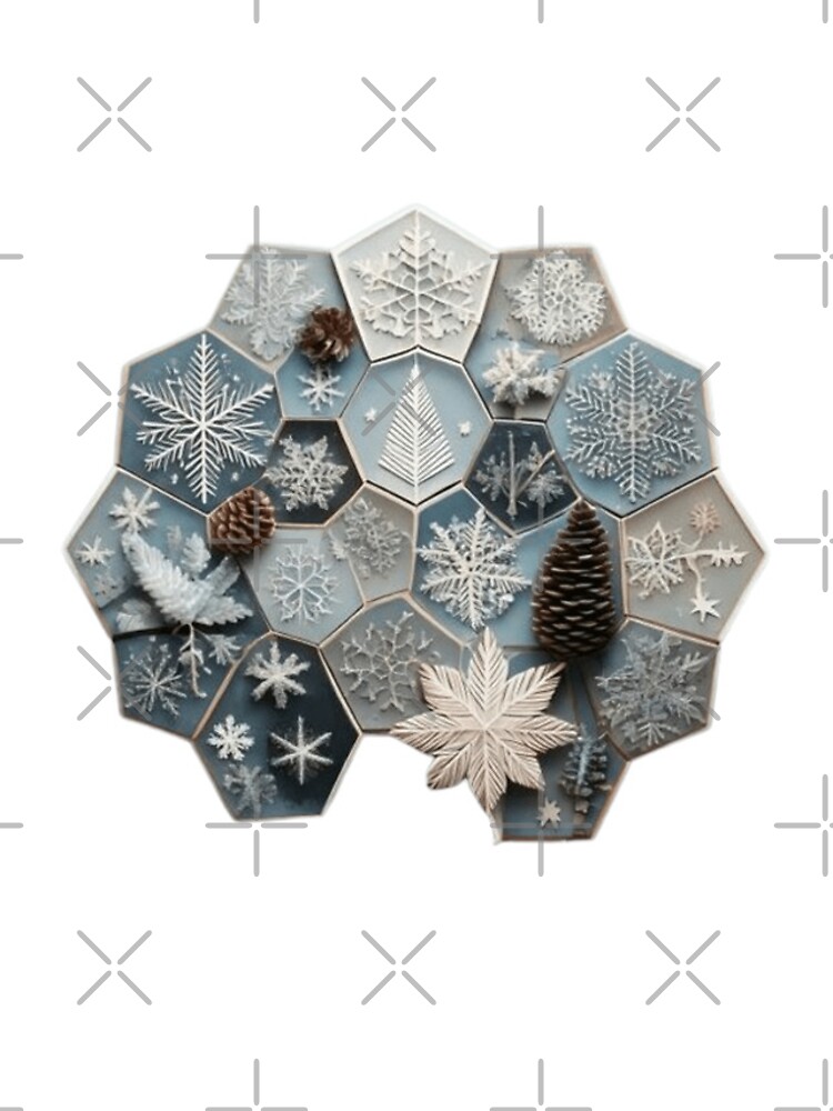 Thumbnail 4 of 4, iPhone Case, Snowflake harmony designed and sold by Chiknook.