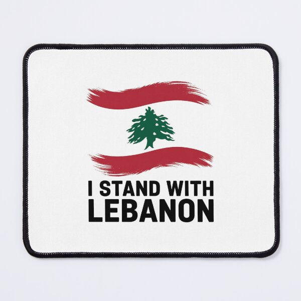 Item preview, I stand with Lebanon ,Lebanon flag designed and sold by FLOWER--ART.