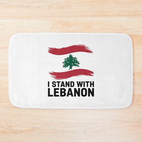 Item preview, I stand with Lebanon ,Lebanon flag designed and sold by FLOWER--ART.