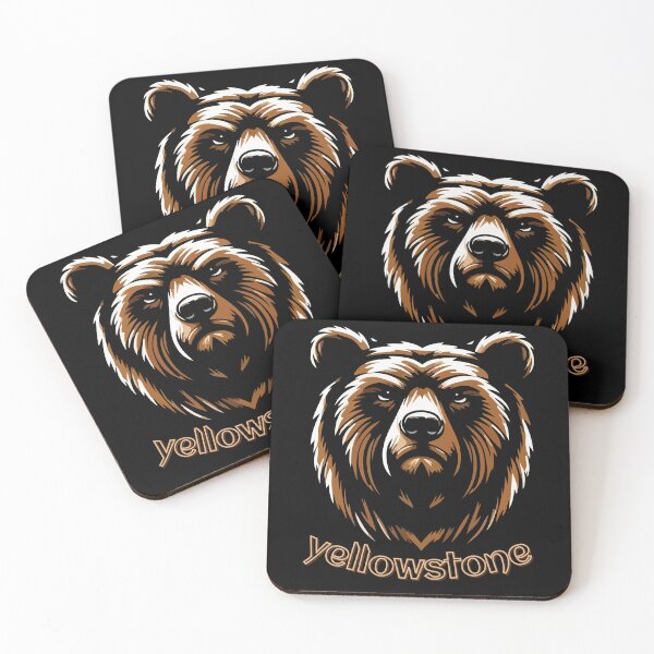 Item preview, yellowstone bear designed and sold by World-animals.
