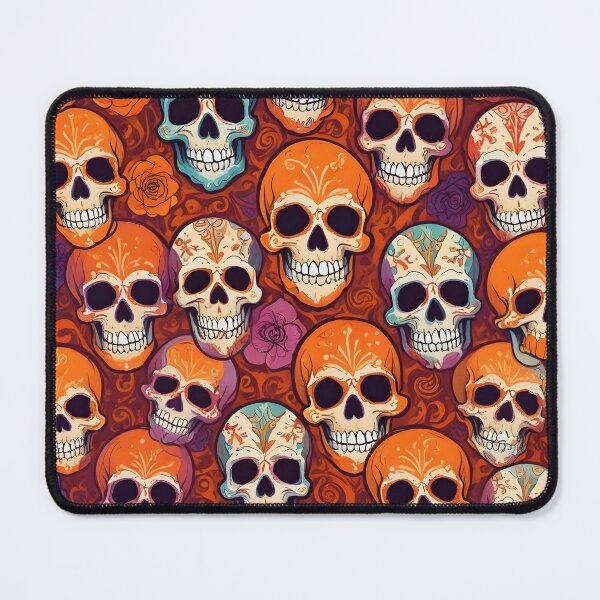 Item preview, Halloween Style Skull Pattern designed and sold by mocknet.