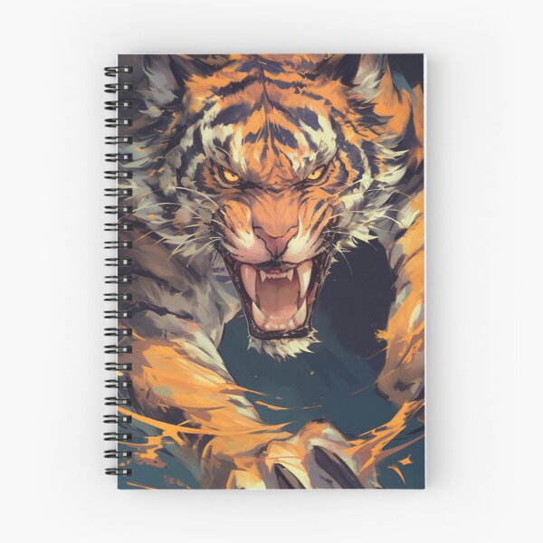 Artikelvorschau, Tiger, wütender Tiger, schöner Tiger entworfen und verkauft von PatternFly.