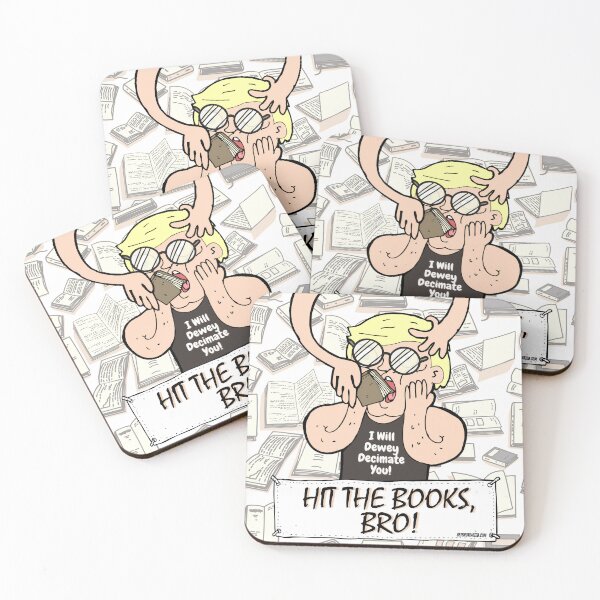 Item preview, Hit The Books, Bro! designed and sold by GetBrotivated.