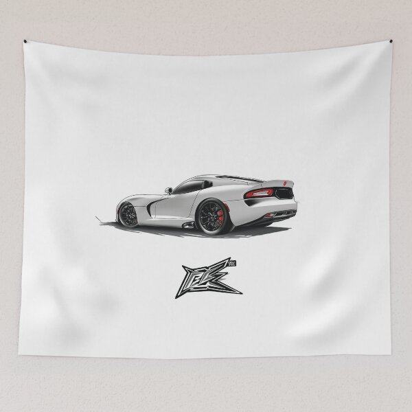 Item preview, american v10 sportscar white  designed and sold by NaquashM.