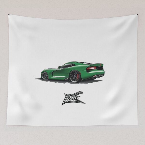 Item preview, american v10 sportscar green  designed and sold by NaquashM.