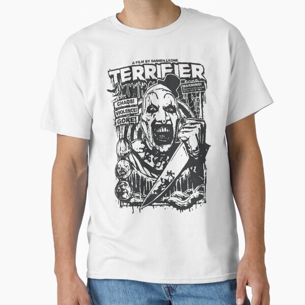 Item preview, Terrifier Cover Clown Horror Movie, Art the Clown Halloween Movie designed and sold by eggtartstudio.