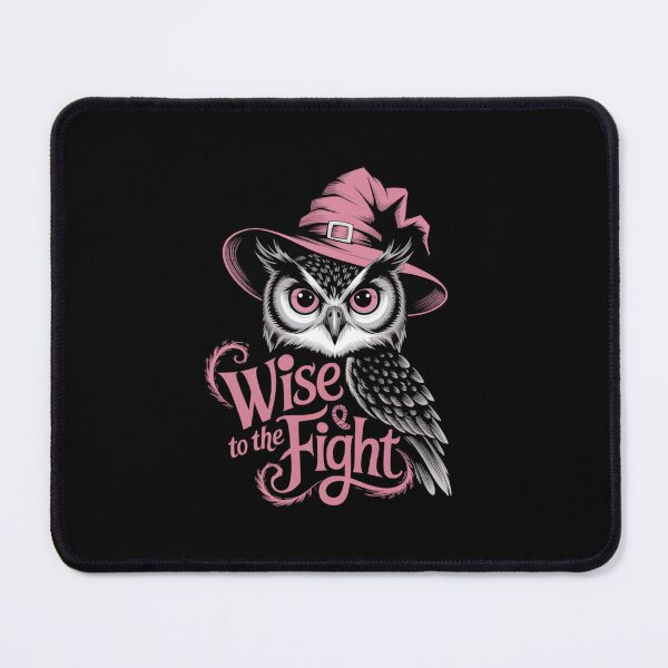 Item preview, Mystical Pink Owl. Wise to the Fight. Pink October Design. designed and sold by Davideus.