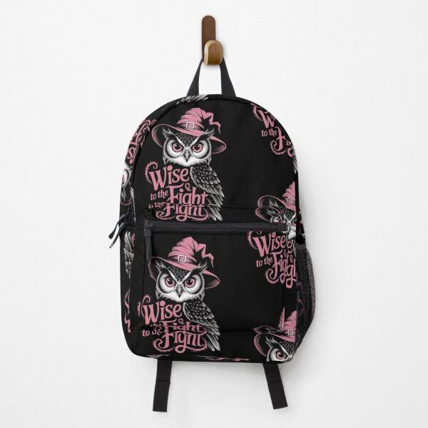 Item preview, Mystical Pink Owl. Wise to the Fight. Pink October Design.  designed and sold by Davideus.
