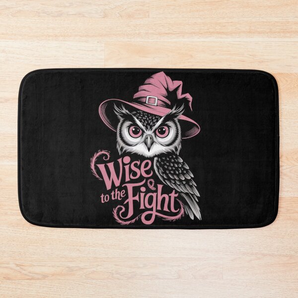Item preview, Mystical Pink Owl. Wise to the Fight. Pink October Design.  designed and sold by Davideus.