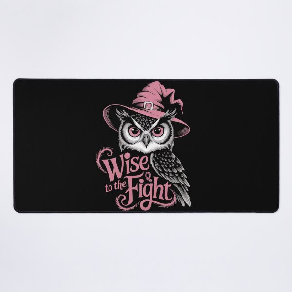 Item preview, Mystical Pink Owl. Wise to the Fight. Pink October Design. designed and sold by Davideus.