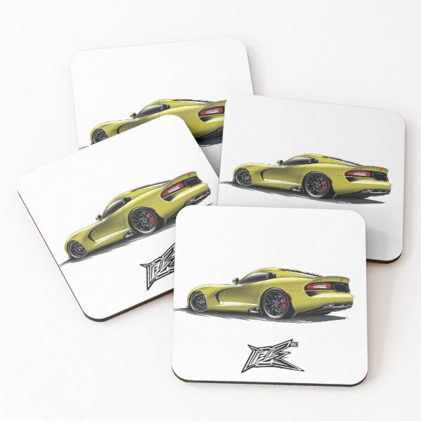 Item preview, american v10 sportscar yellow  designed and sold by NaquashM.