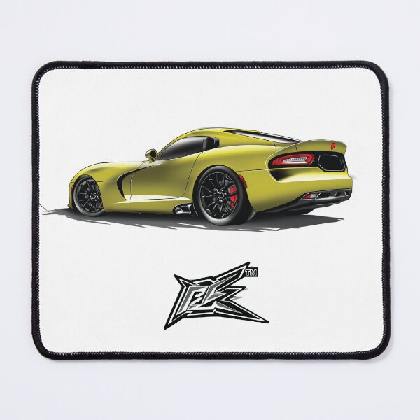 Item preview, american v10 sportscar yellow  designed and sold by NaquashM.