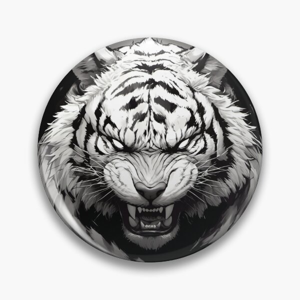 Artikelvorschau, Tiger, wütender Tiger, schöner Tiger entworfen und verkauft von PatternFly.