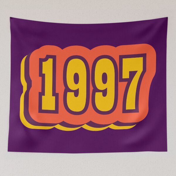 Item preview, 1997 Retro Typography, Vintage Birth Year Style designed and sold by ArtNoveltee.