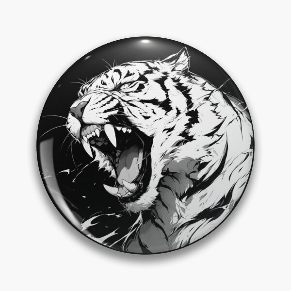 Artikelvorschau, Tiger, wütender Tiger, schöner Tiger entworfen und verkauft von PatternFly.