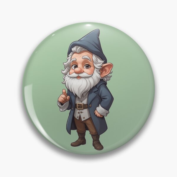 Item preview, Gnome clipart long beard designed and sold by KrissWorld4350.