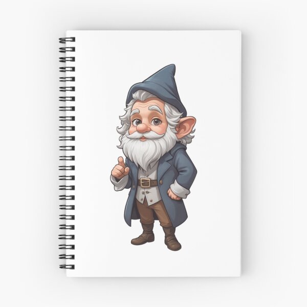 Item preview, Gnome clipart long beard designed and sold by KrissWorld4350.