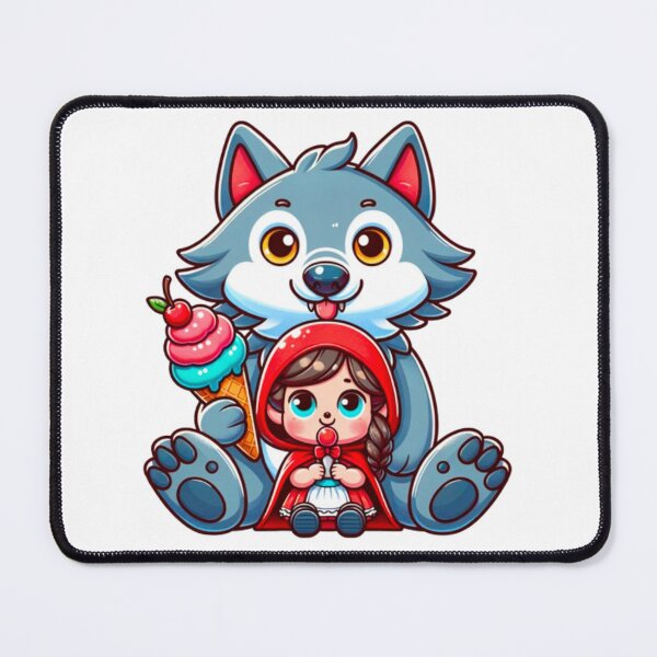 Item preview, Red and Wolf’s Ice Cream Delight I Halloween I Red Riding Hood designed and sold by PedroStyle.