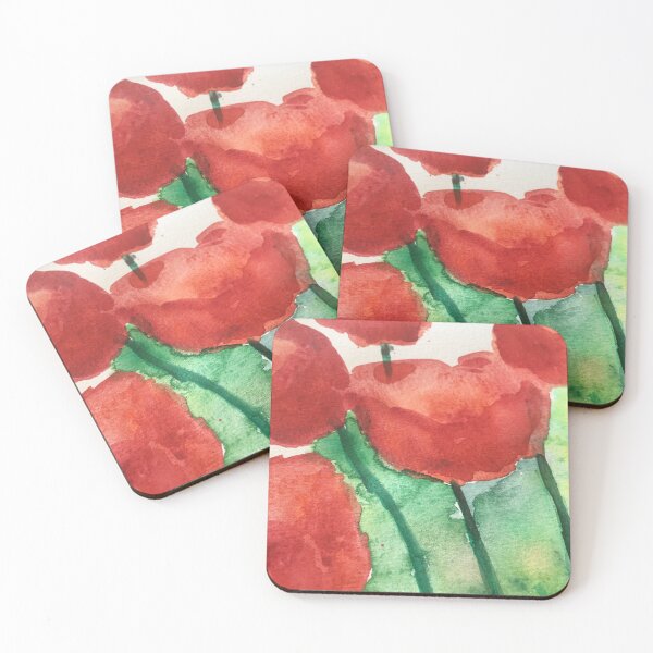 Item preview, Poppies wild flowers designed and sold by KBCoolDesign.