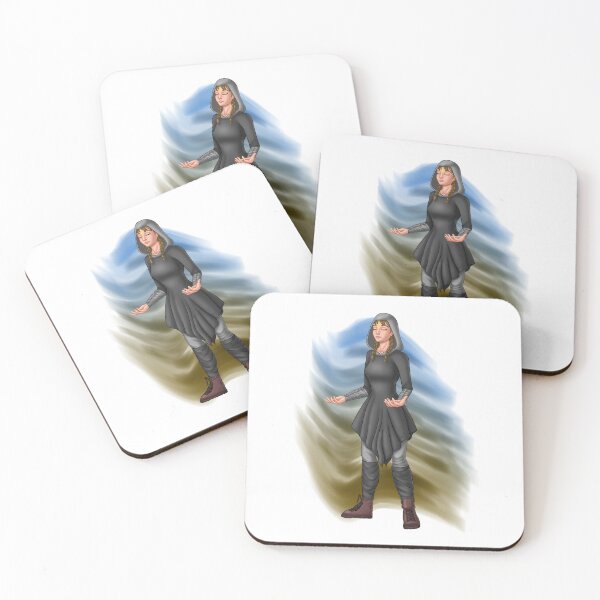 Item preview, Wicce with braid twin tales and closed eyes designed and sold by AssortedDrawings.