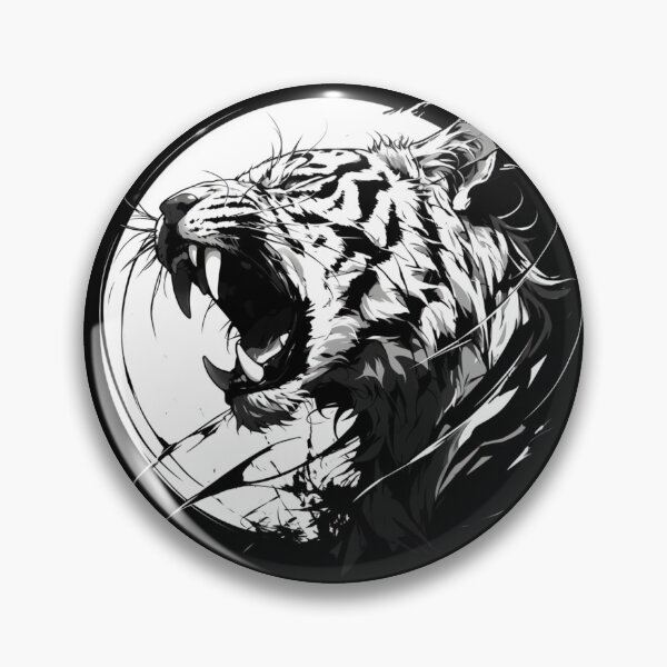 Artikelvorschau, Tiger, wütender Tiger, schöner Tiger entworfen und verkauft von PatternFly.